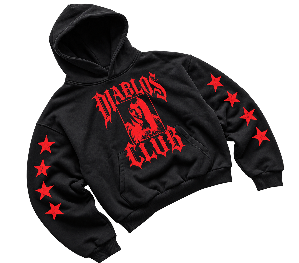 Diablos Club Hoodie Oversize