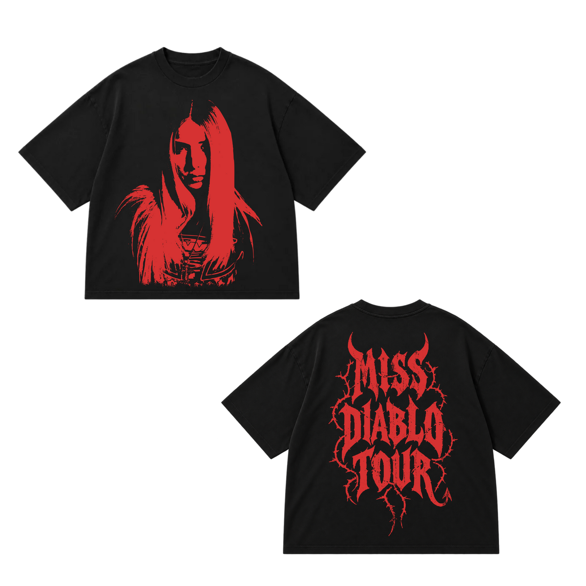 Miss Diablo Tour T-Shirt Oversize