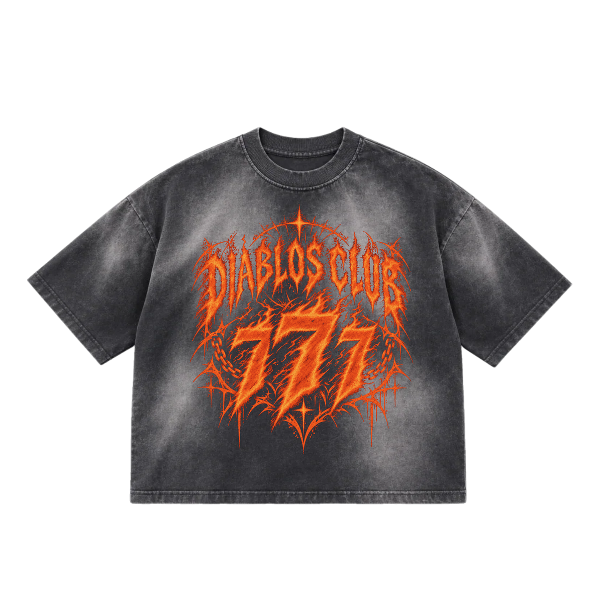 Diablos Club 777 T-Shirt Oversize